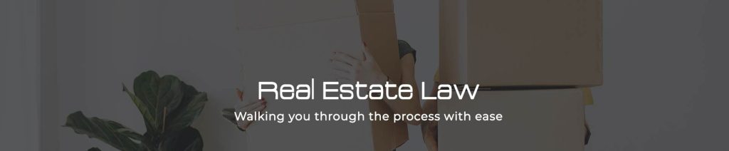 Real estate law services promoted